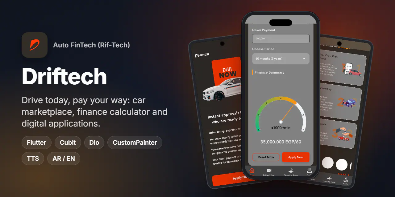 Driftech banner