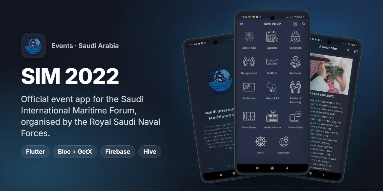 SIM 2022, Saudi International Maritime Forum