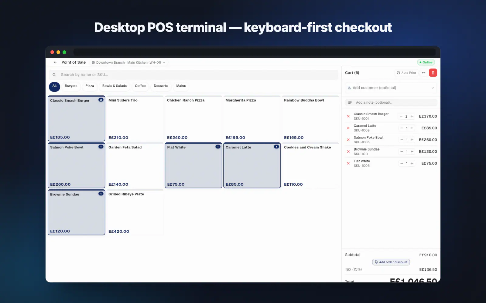 Desktop POS